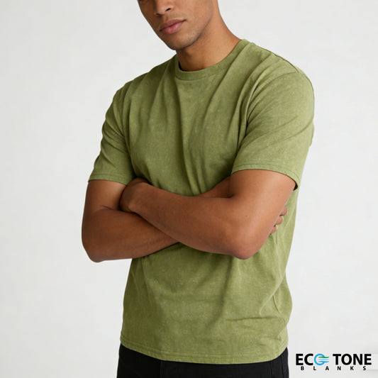 MineraI Wash Crew Neck 4-Pack (Moss/Cement/Navy/Ruby)