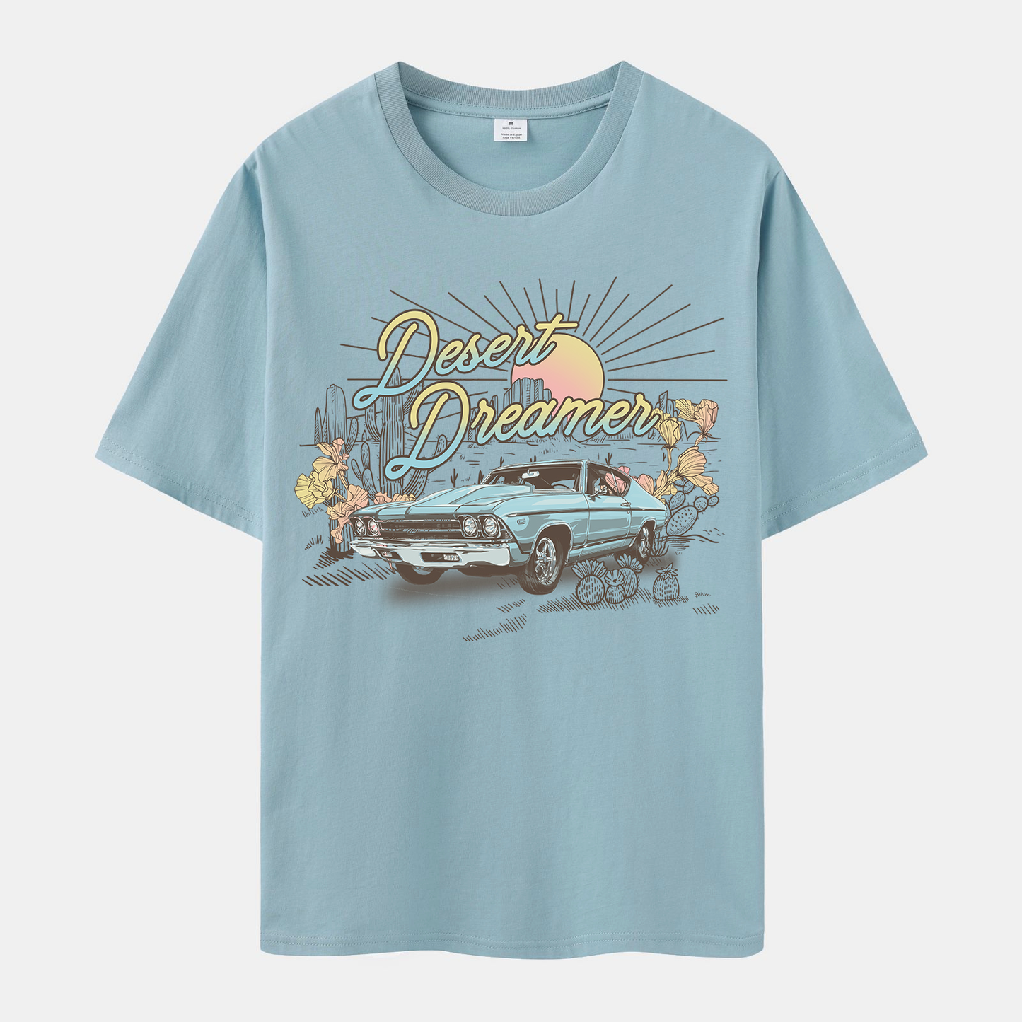 'Desert Dreamer' Short Sleeve Crew Neck T-shirt