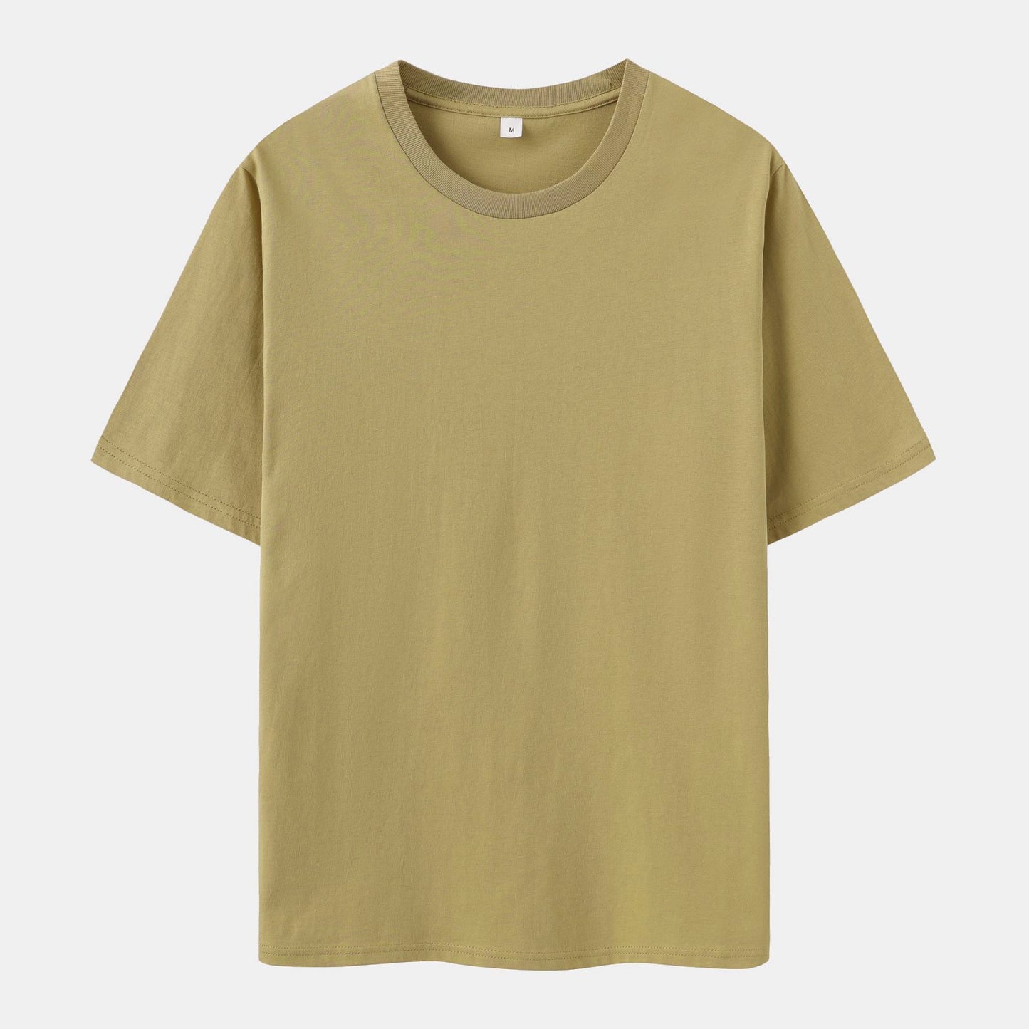 Unisex Solid Beach Crew Neck