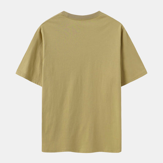 Unisex Solid Beach Crew Neck