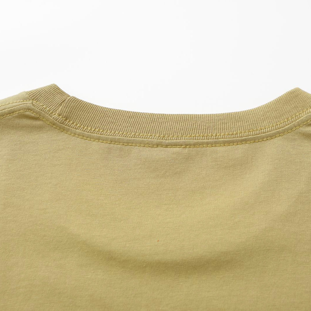 Unisex Solid Beach Crew Neck