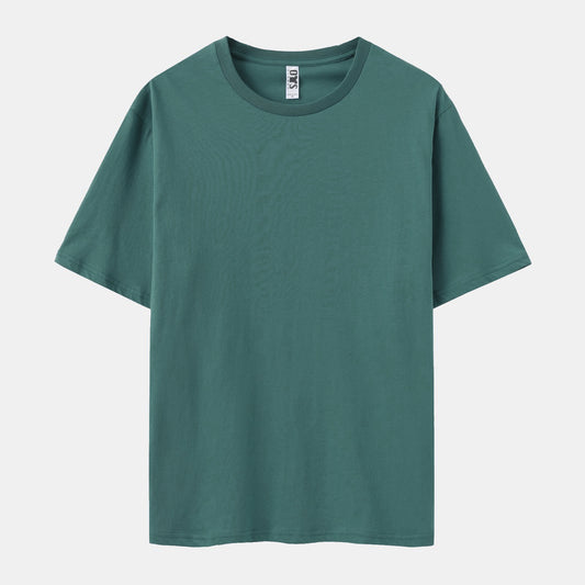 Unisex Solid 6-Pack Crew Neck(Cloud Burst/Spice/Camel Brown/Iron/Mosstone/Comet)