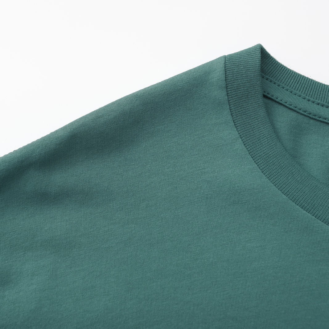 Unisex Solid Cloud Burst Crew Neck