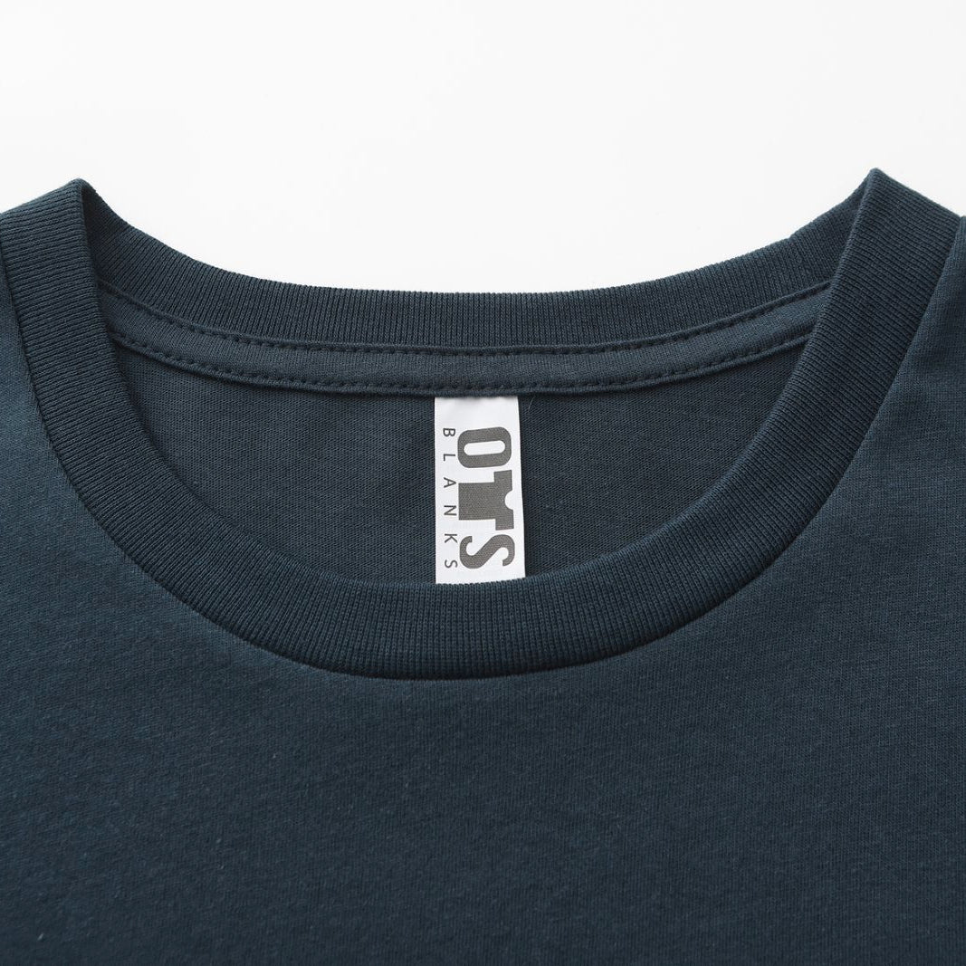 Unisex Solid Columbia Navy Crew Neck
