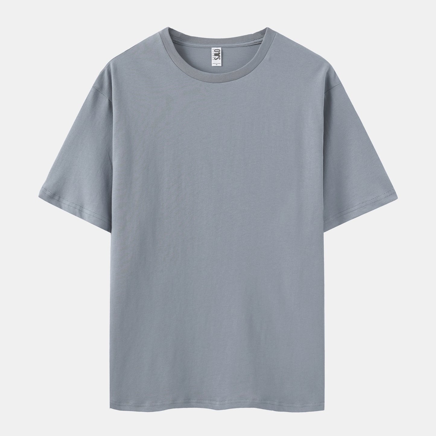 Unisex Solid 6-Pack Crew Neck(Cloud Burst/Spice/Camel Brown/Iron/Mosstone/Comet)