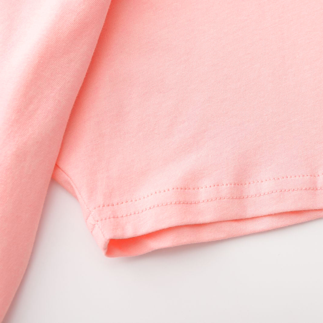 Unisex Solid Cupid Crew Neck