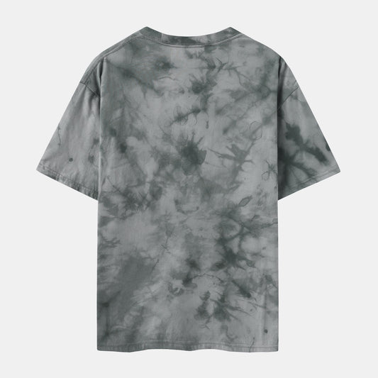 CrystaI Wash Gray Crew Neck