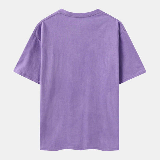 Vintage Wash Lavender Crew Neck