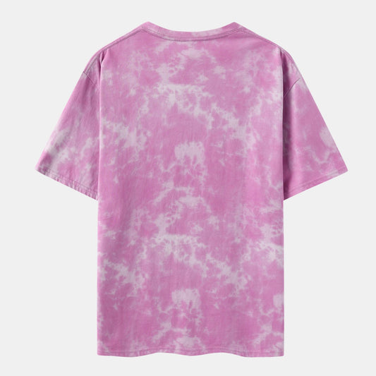 Sky Wash Deep Pink Crew Neck