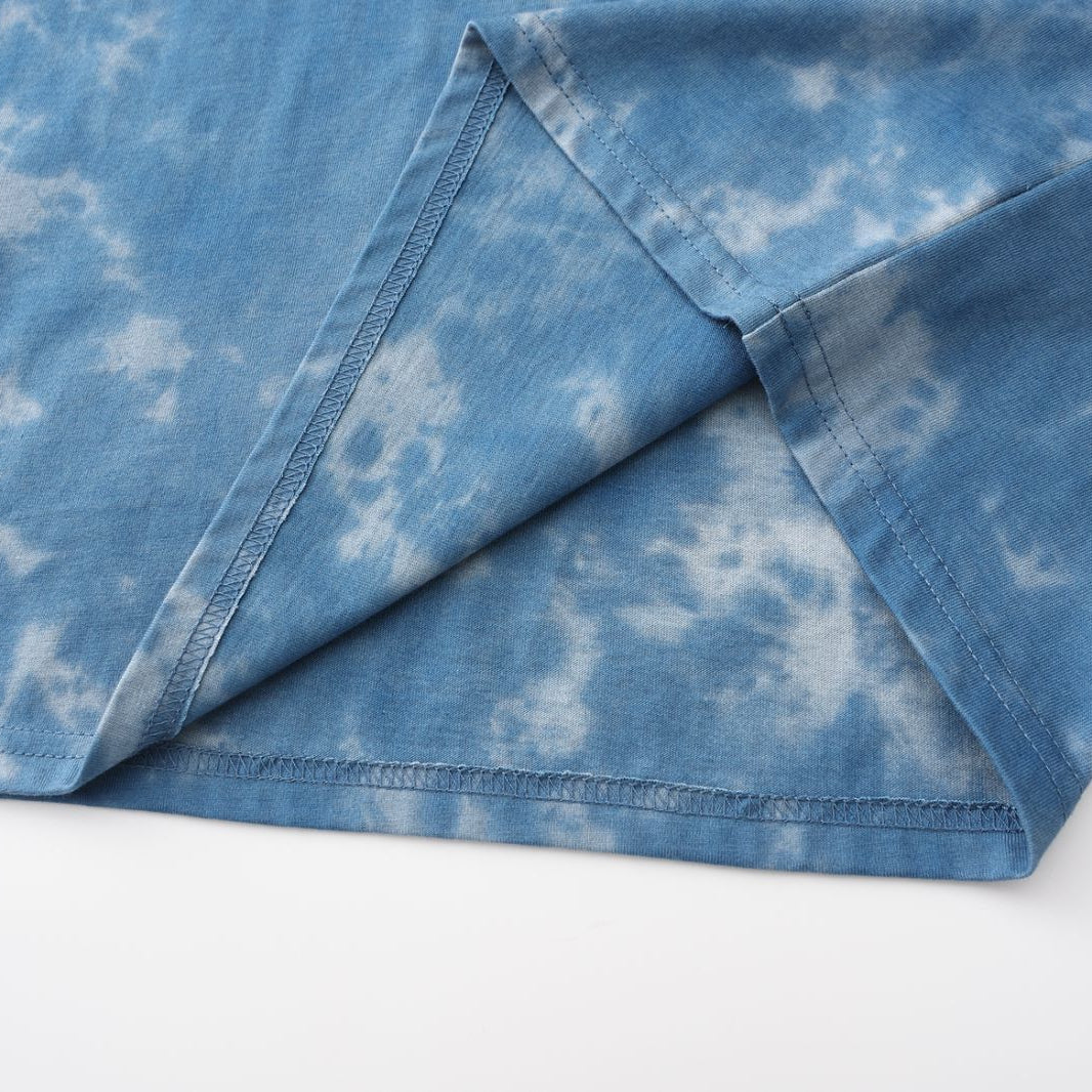 Sky Wash Indigo Crew Neck