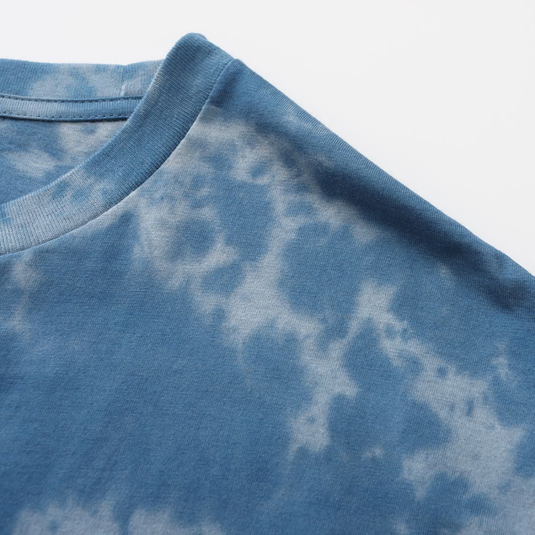 Sky Wash Indigo Crew Neck
