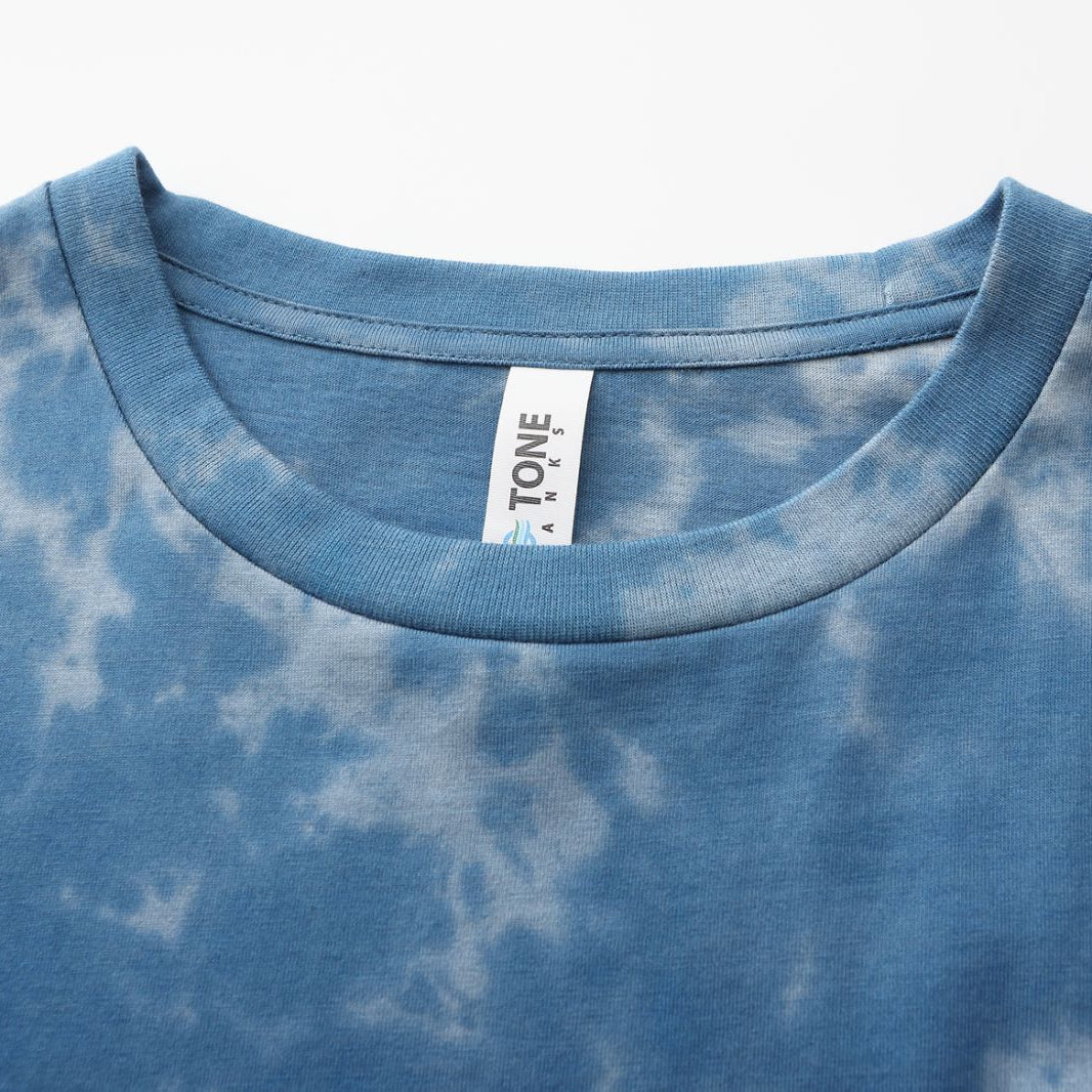 Sky Wash Indigo Crew Neck