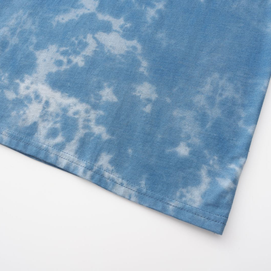 Flag Print T-shirt Cew Neck