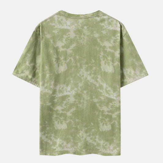 Sky Wash OIive Crew Neck