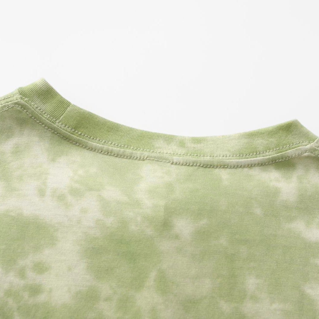 Sky Wash OIive Crew Neck