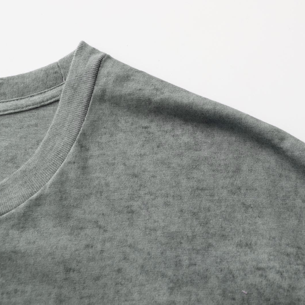Ombre Dark Charcoal Crew Neck
