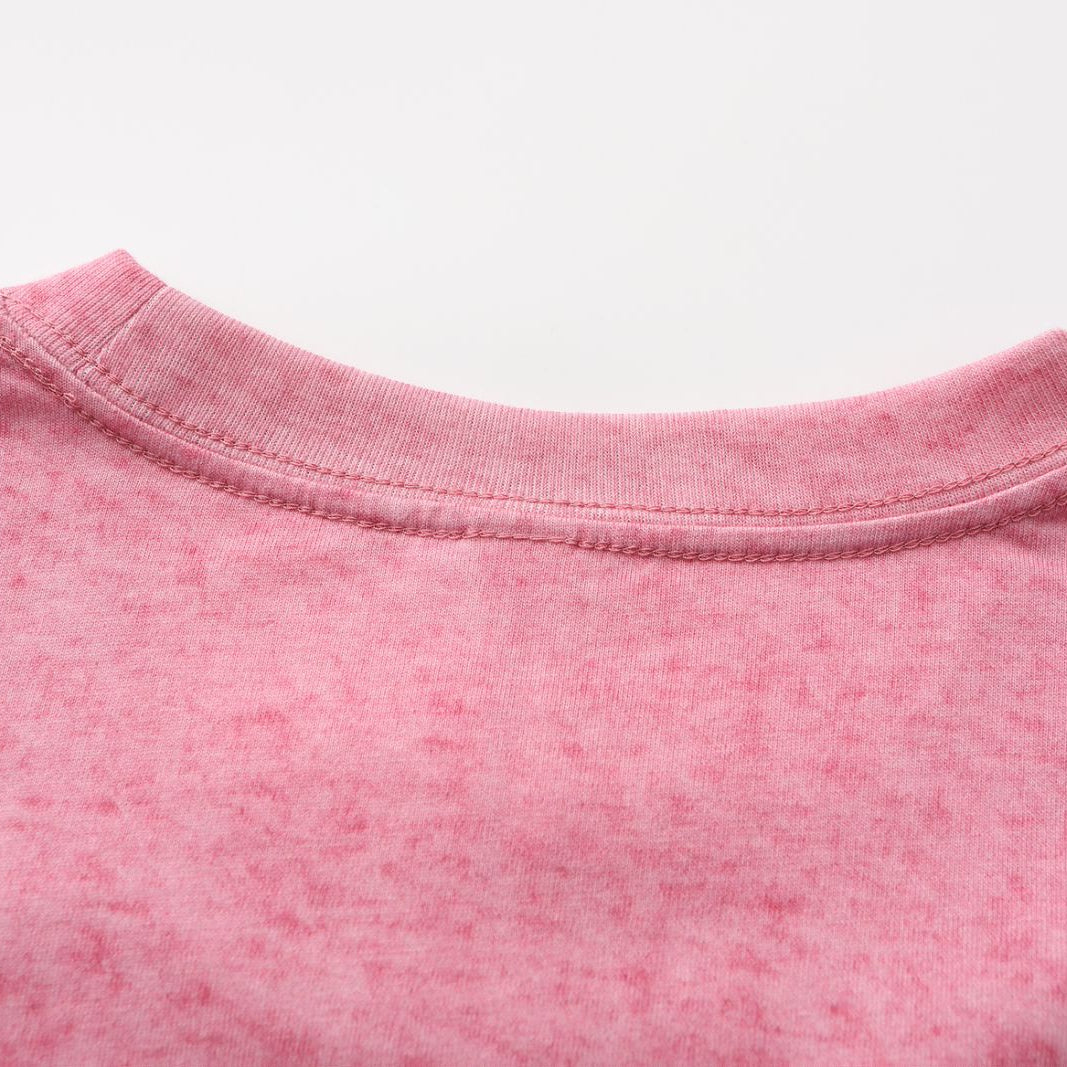 Ombre Red Crew Neck