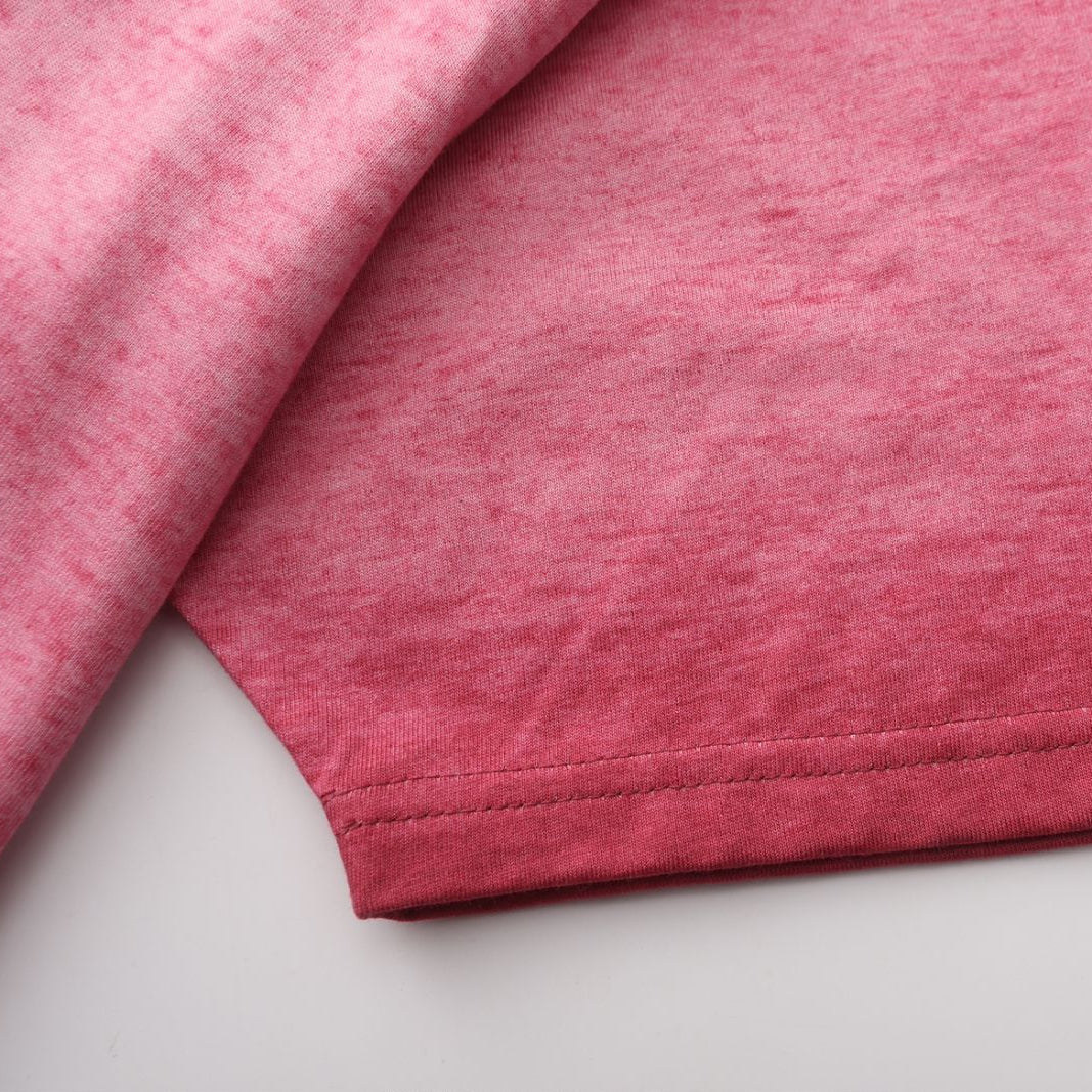 Ombre Red Crew Neck