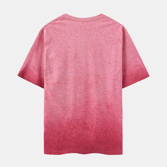 Ombre Red Crew Neck