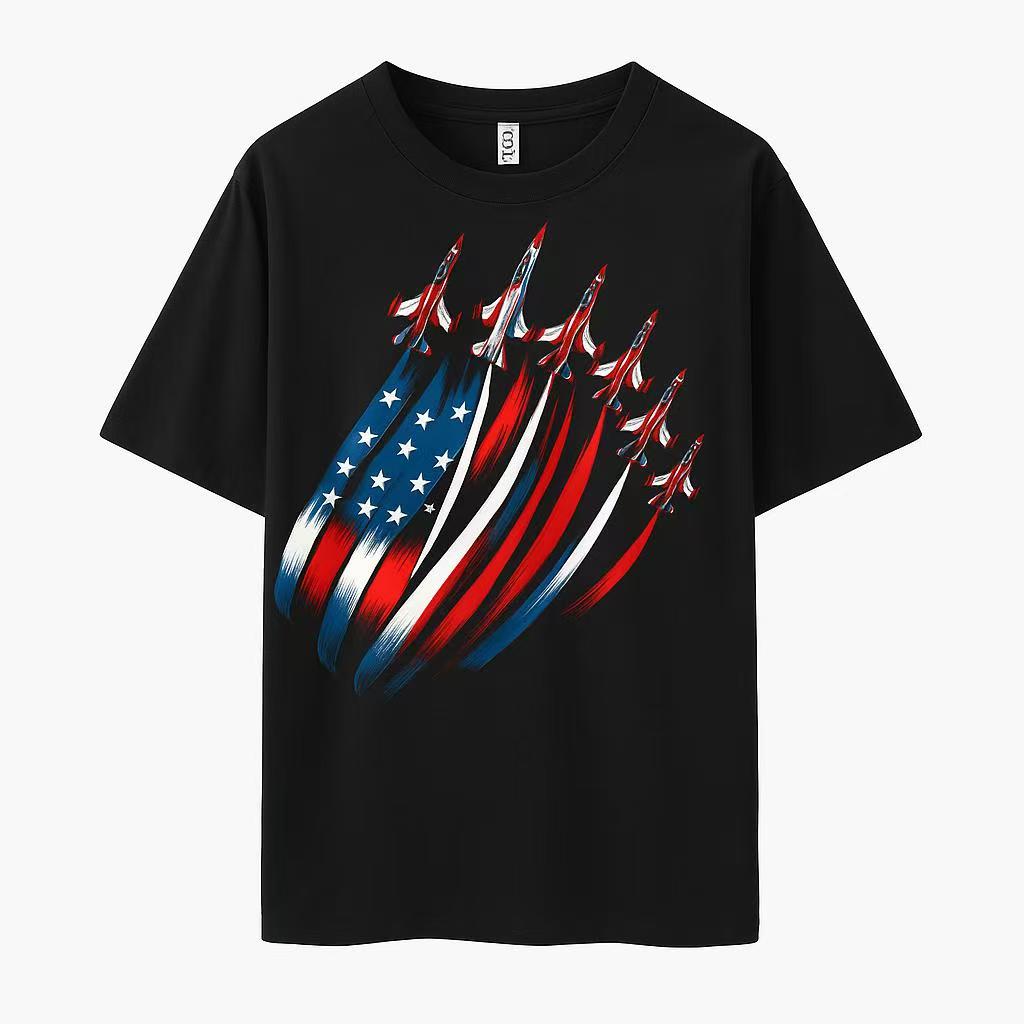 Short Sleeve Crew Neck Print T-shirt