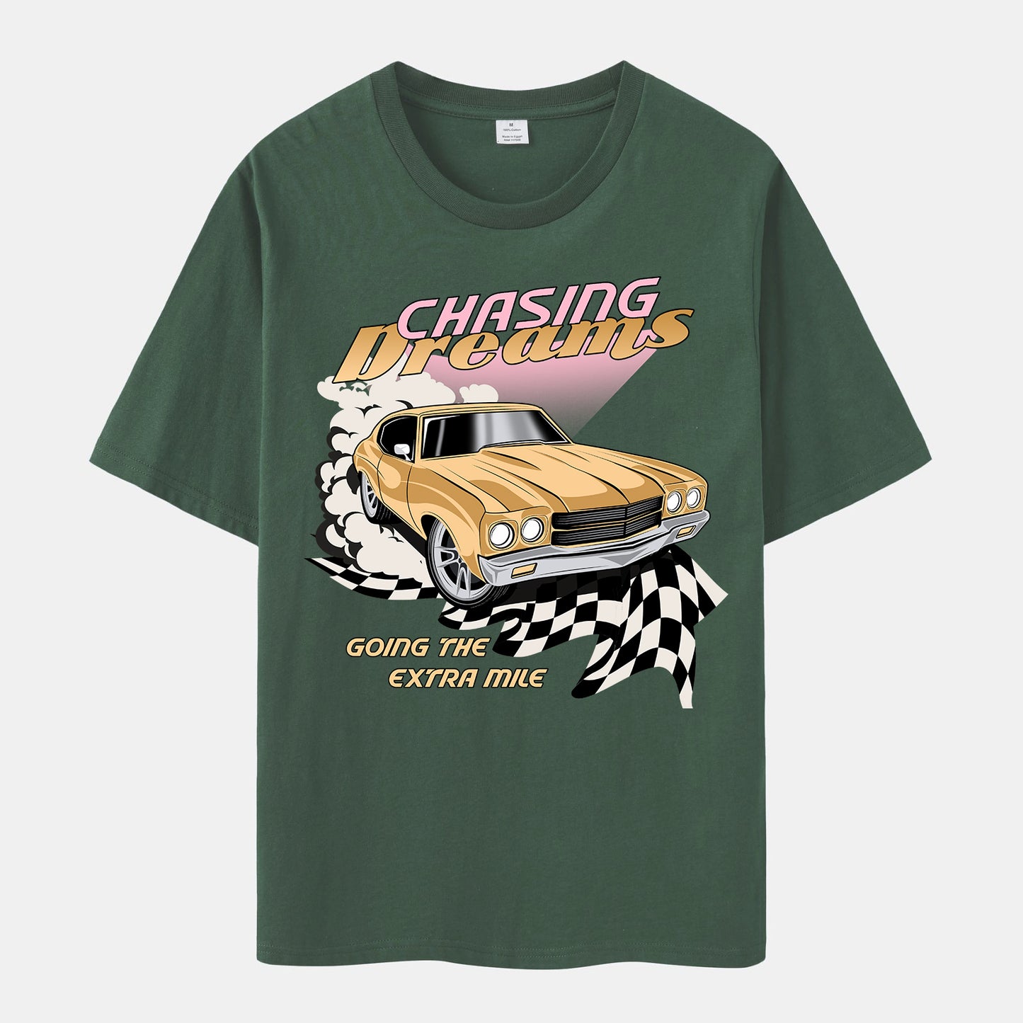 'Chasing Dreams' Short Sleeve Crew Neck T-shirt