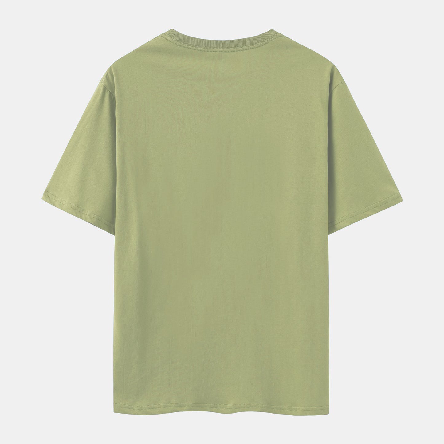Unisex Solid Safari Crew Neck