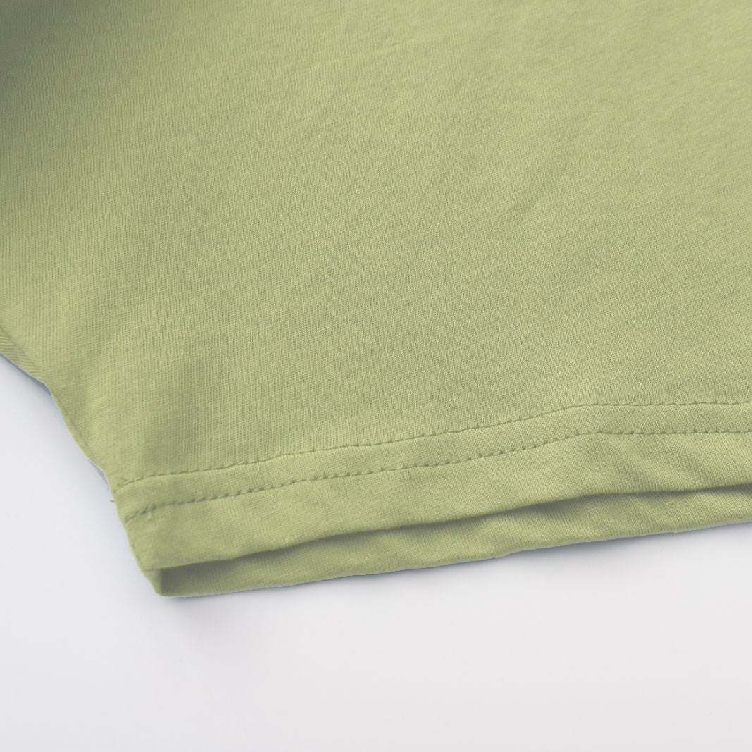 Unisex Solid Safari Crew Neck