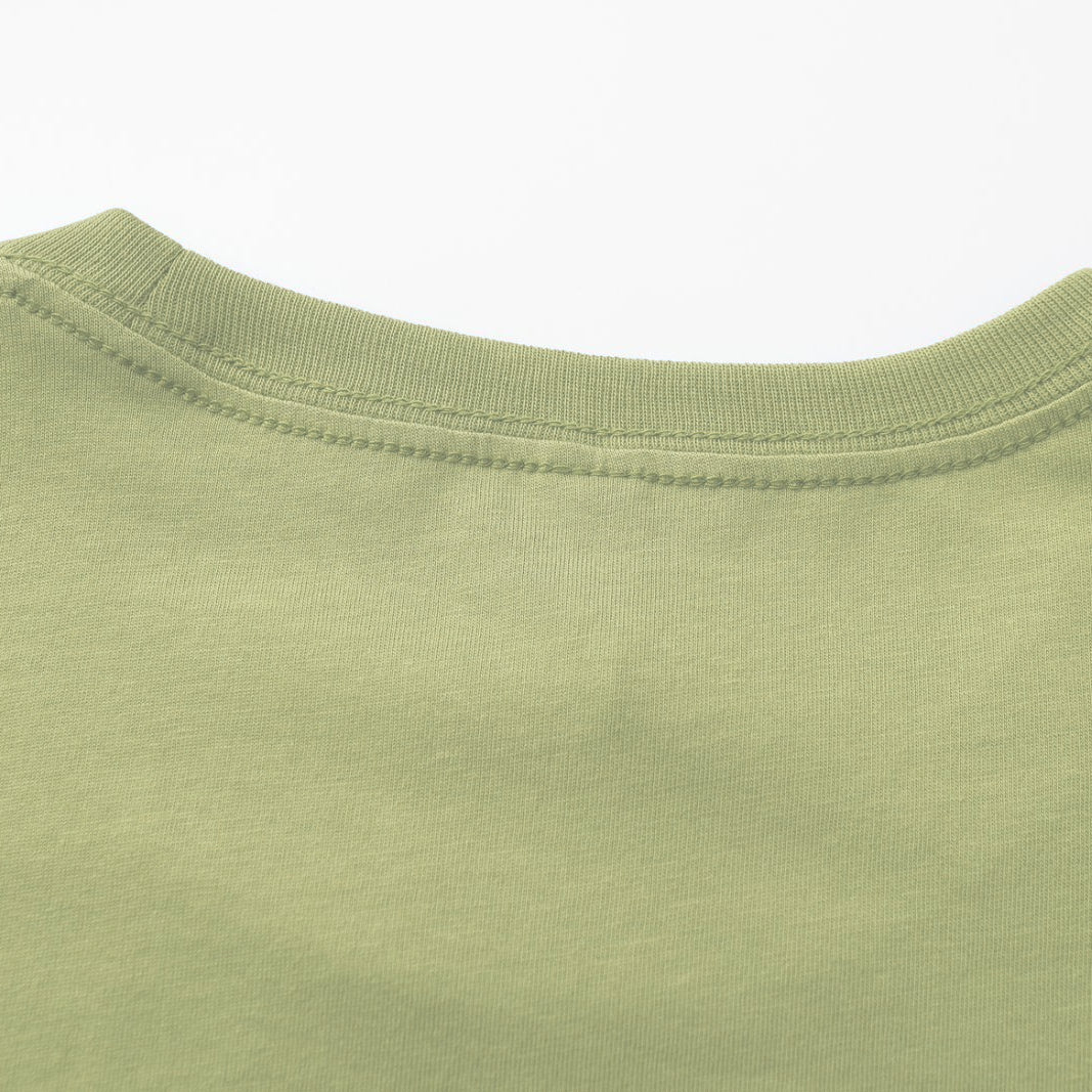 Unisex Solid Safari Crew Neck