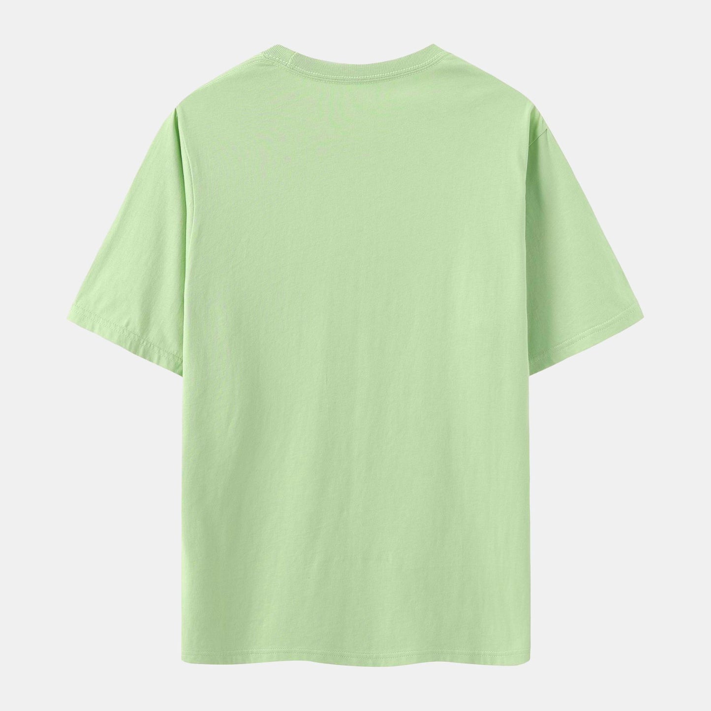 Unisex Solid 3-Pack Crew Neck(Faded Peach/Sage Leaf/Beach)