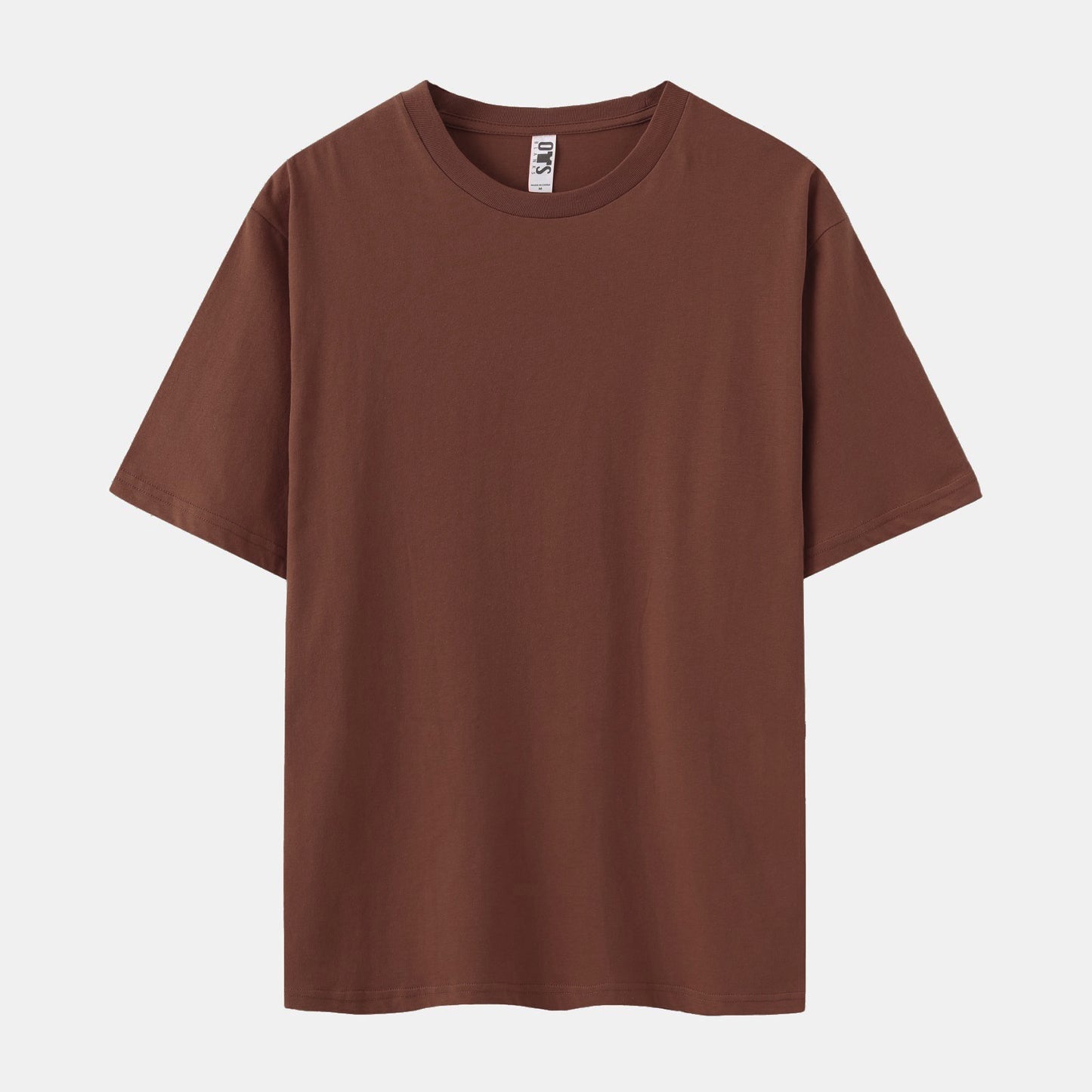 Unisex Solid Spice Crew Neck