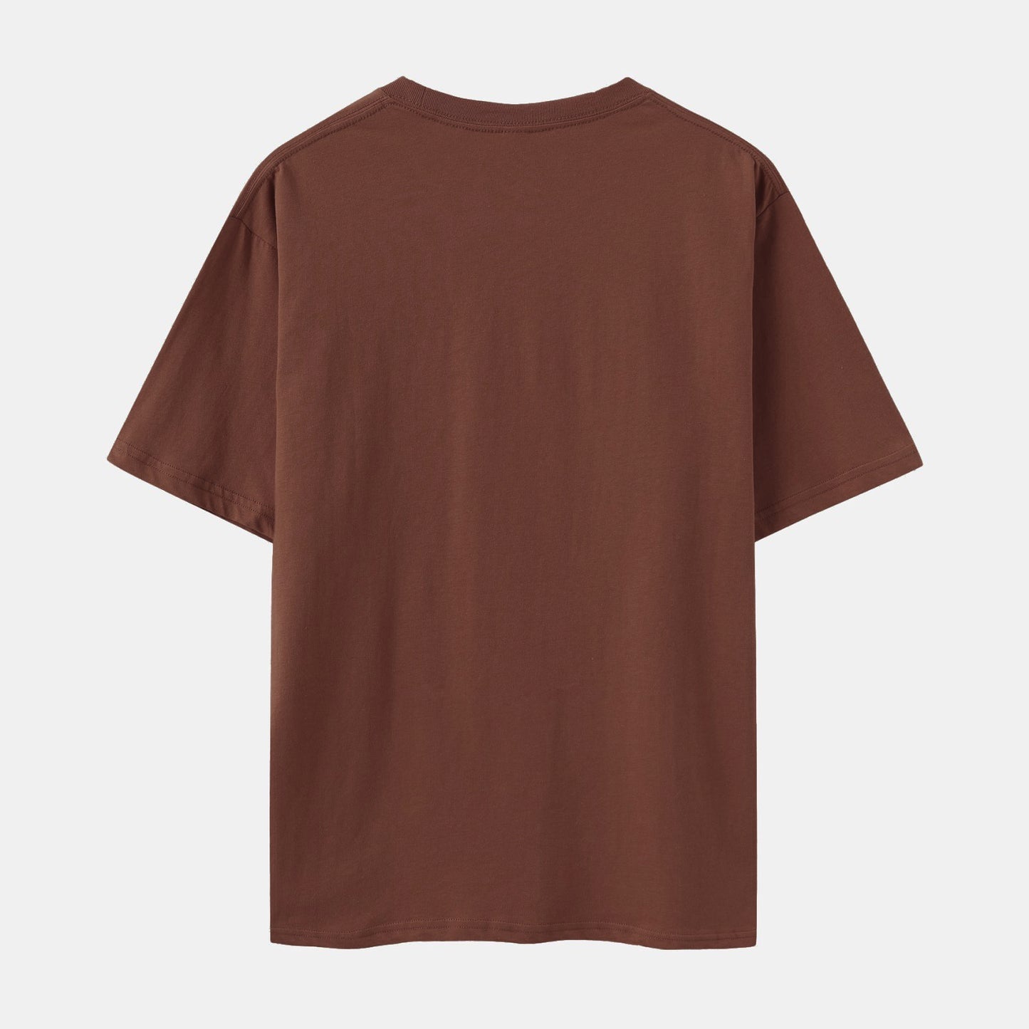 Unisex Solid Spice Crew Neck