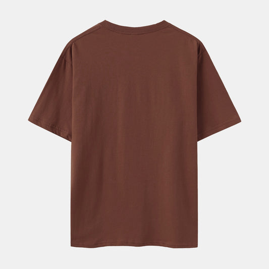 Unisex Solid Spice Crew Neck