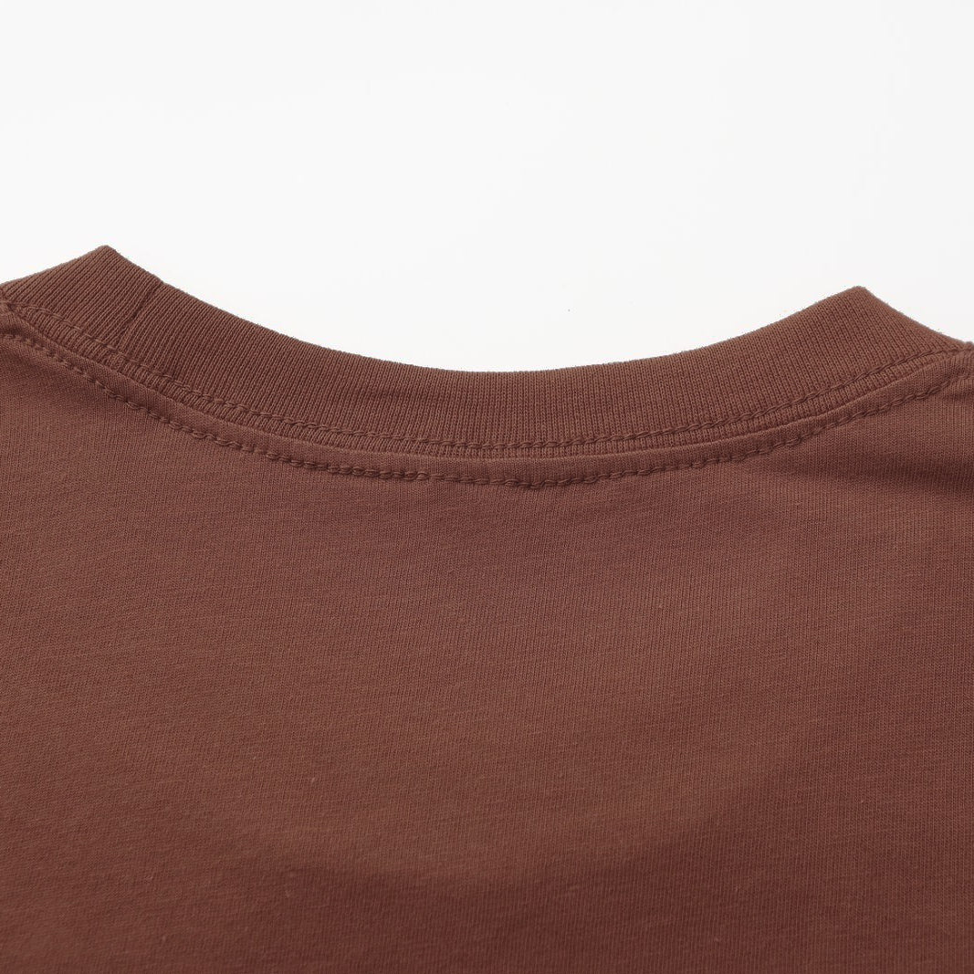 Unisex Solid Spice Crew Neck