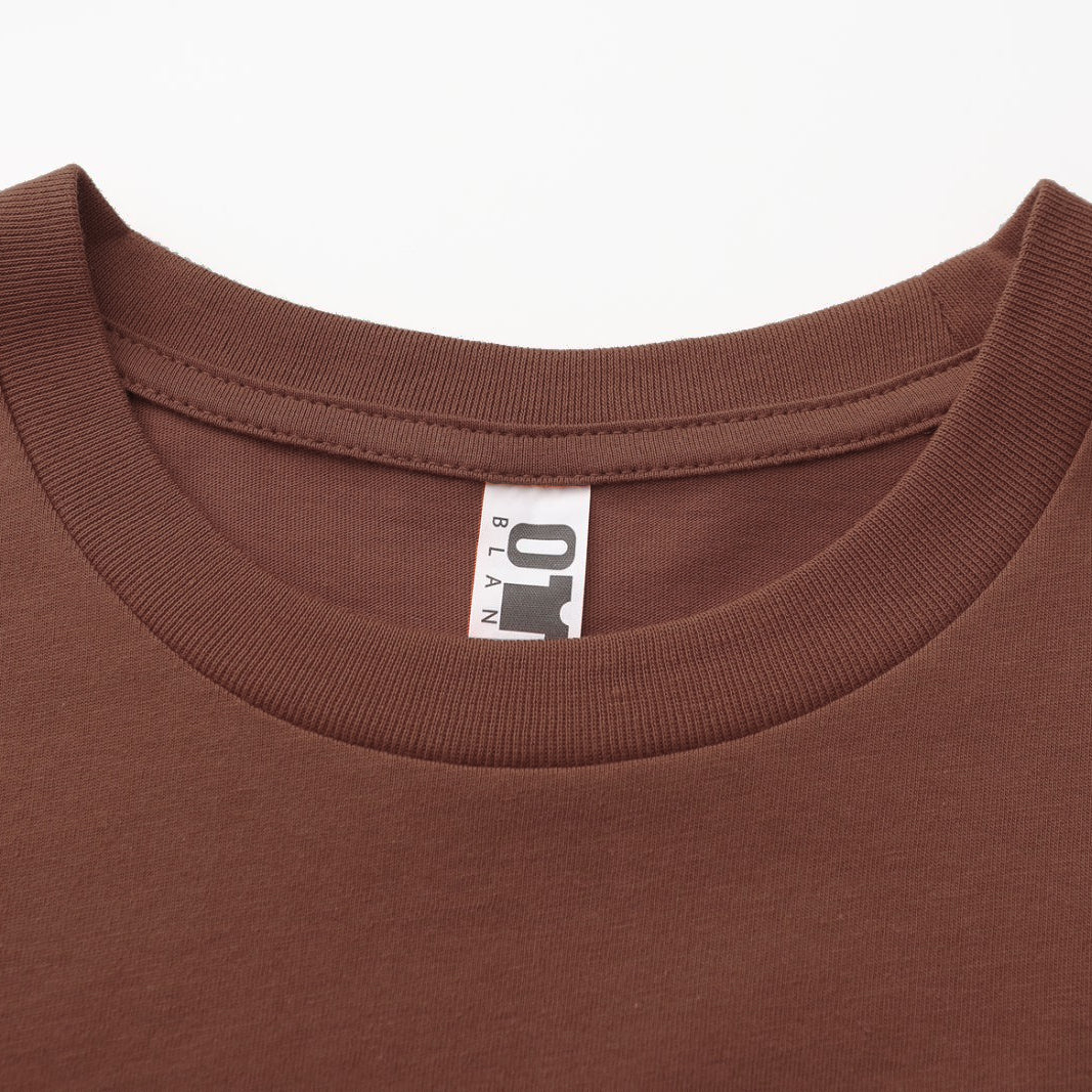 Unisex Solid Spice Crew Neck