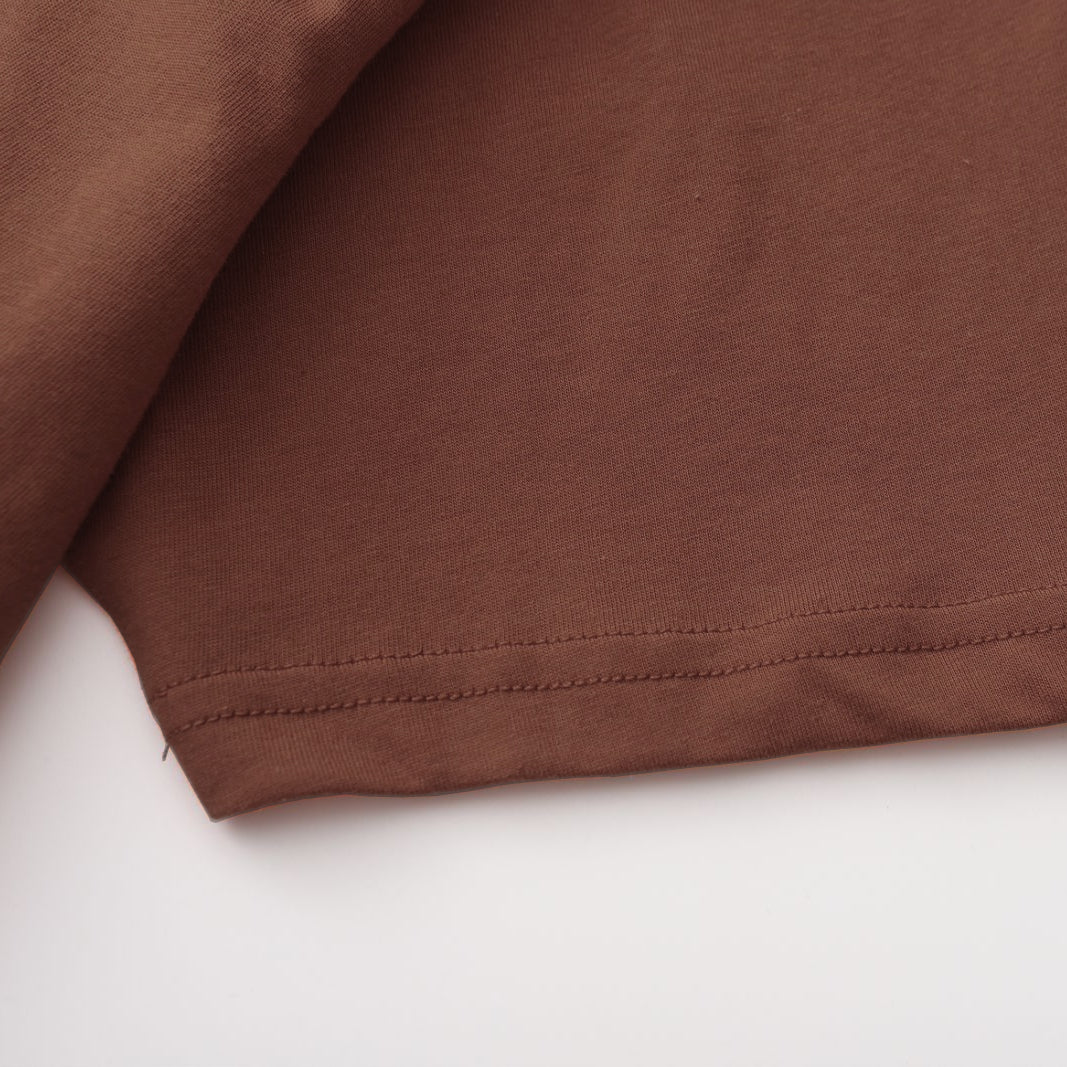 Unisex Solid Spice Crew Neck
