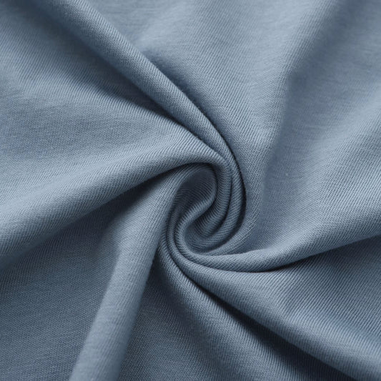 Unisex Solid 6-Pack Crew Neck(Black/White/Dark Pool/Columbia Navy/Surplus Green/Steel)