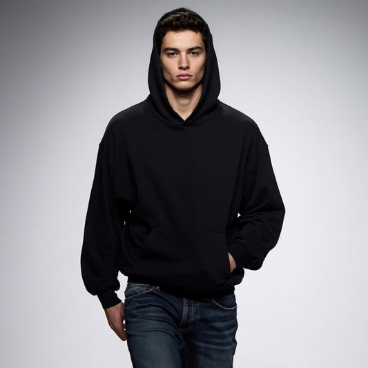 Unisex Winter Warm Heavyweight Oversized Pockets Hoodie XS-2XL