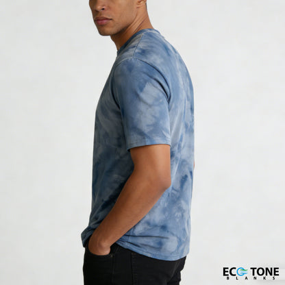 CrystaI Wash Crew Neck 4-Pack (Tangerine/CharcoaI/Indigo/Gray)
