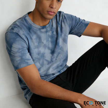 CrystaI Wash Crew Neck 4-Pack (Tangerine/CharcoaI/Indigo/Gray)