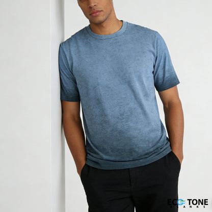 Ombre Navy Crew Neck