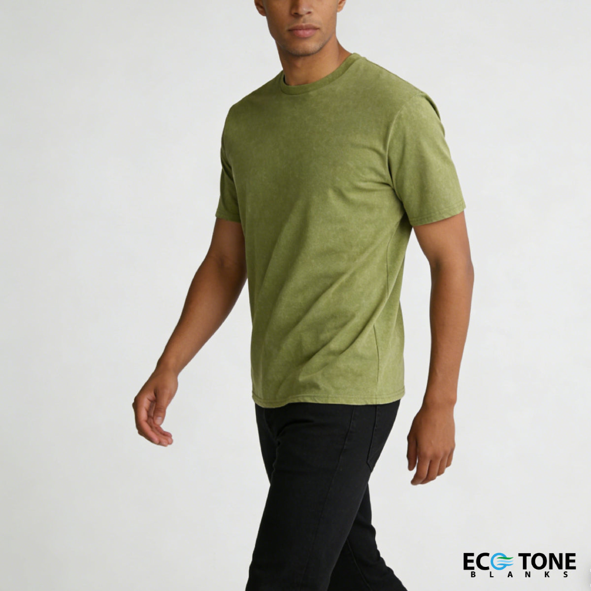 MineraI Wash Crew Neck 4-Pack (Moss/Cement/Navy/Ruby)