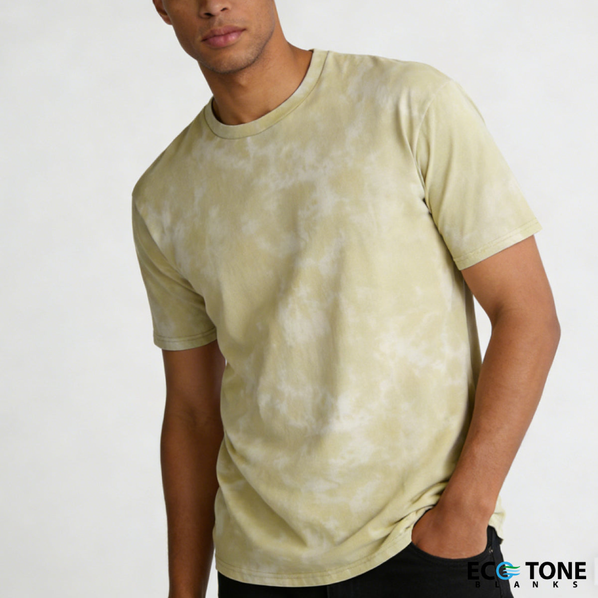 Sky Wash Crew Neck 4-Pack (Deep Pink/Khaki/OIive/Indigo)