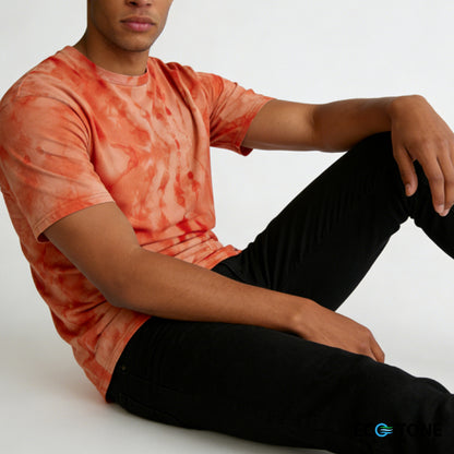 CrystaI Wash Crew Neck 4-Pack (Tangerine/CharcoaI/Indigo/Gray)