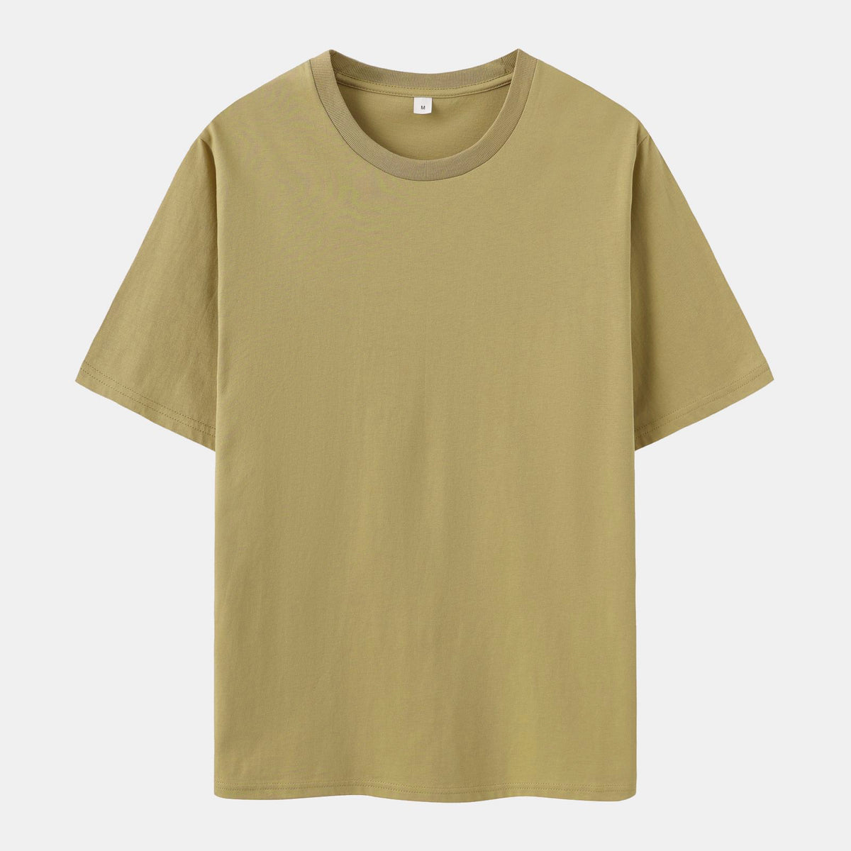 Unisex Solid 10-Pack Crew Neck（Black/Columbia Navy/Rich Wine/Tuscan/Faded Peach/Beach/Metal/Ripple Blue/Sage Leaf/Chalk)