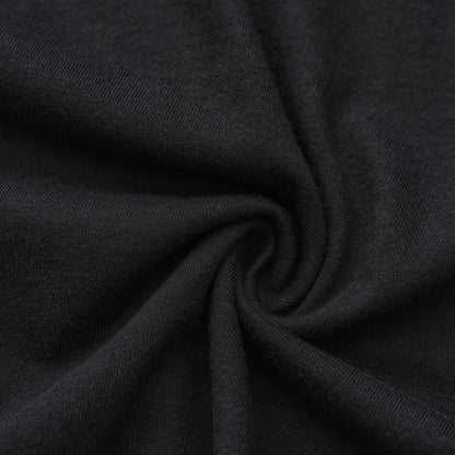Solid 6-Pack Crew Neck（3x Black/3x White）
