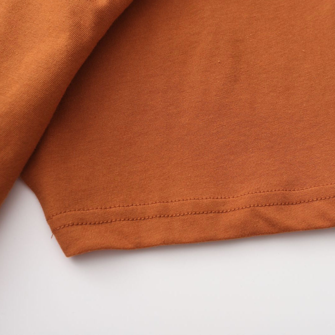 Solid Cinnamon Stick Crew Neck