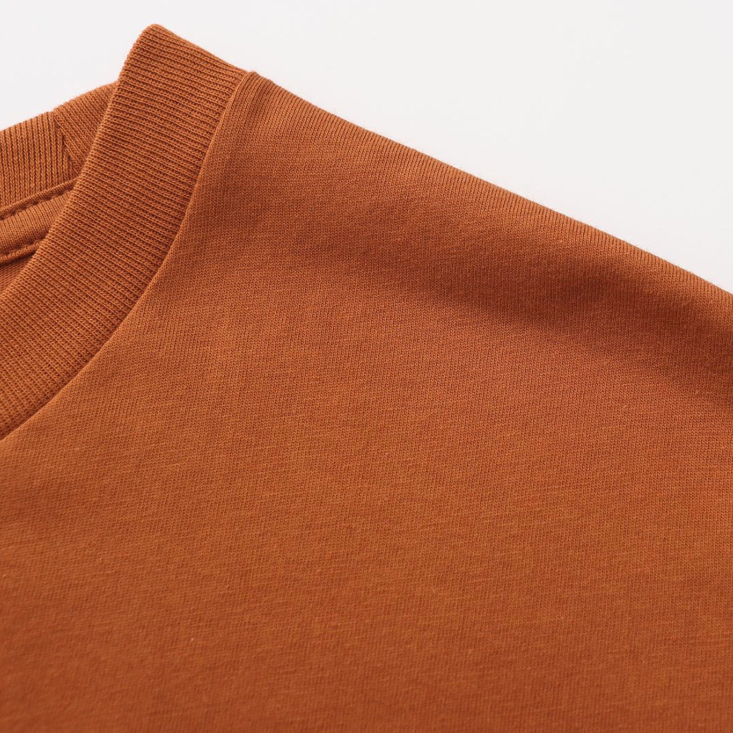 Solid Cinnamon Stick Crew Neck