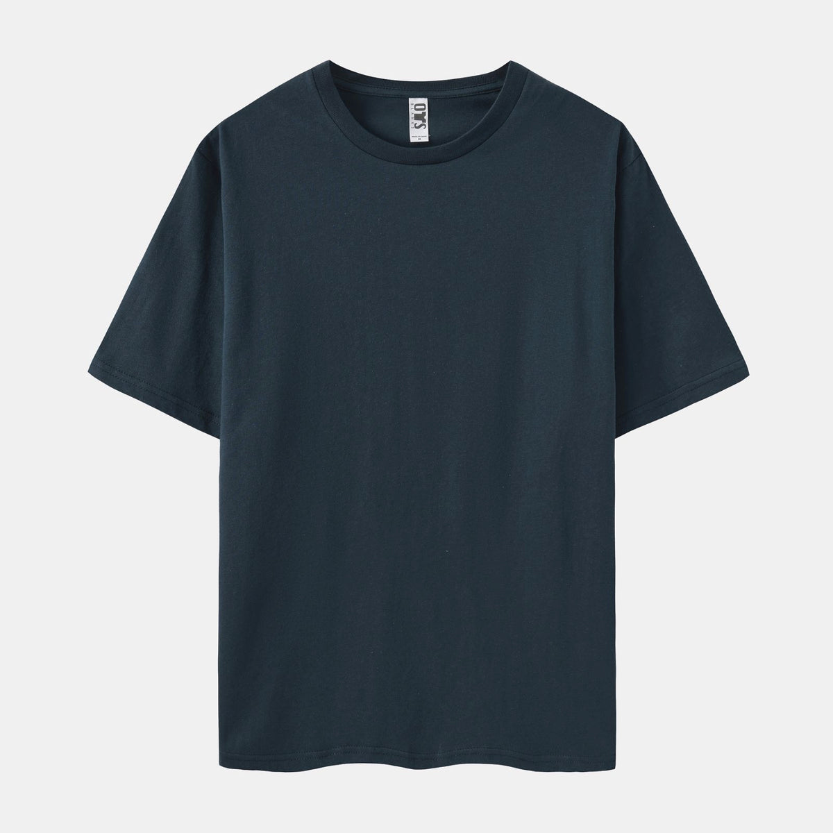 Unisex Solid 6-Pack Crew Neck（Black/Rich Wine/Columbia Navy/Spice/Surplus Green/Chalk)
