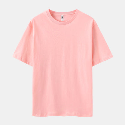 Unisex Solid 6-Pack Crew Neck（Midnight Teal/Cupid/Ripple Blue/Desert Orange/Sage Leaf/Chalk)