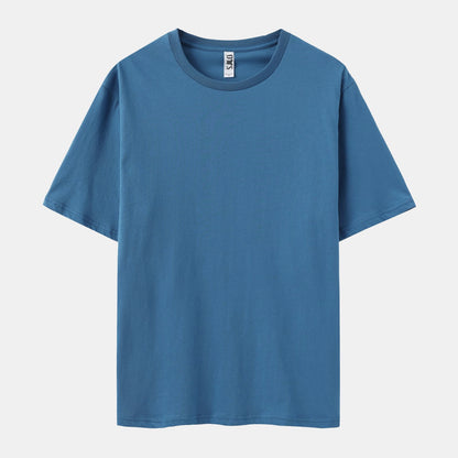 XS-3XL Unisex Solid 6-Pack Crew Neck（Black/Spruce Green/Dark Pool/Stone Blue/Soft Violet/Keywest）